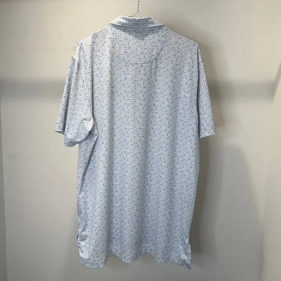 Peter Millar Lil' Friday Performance Golf Jersey Polo 'The M Invitational' Med. - Picture 4 of 6